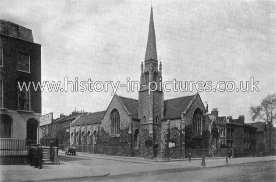 St Matthew's Church, Essex Road, Islington, London. c.1910